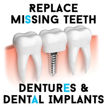 Bellevue dentist, Dr. Mack at Family Dentistry of Bellevue, tells patients about the benefits of replacing missing teeth with dentures and dental implants.