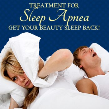 Treatment for sleep apnea get your beauty sleep back